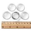 Transparent Half Round Glass Cabochons LS-X-GGLA-R027-30mm-5
