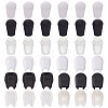 CHGCRAFT 180Pcs 9 Style Plastic Cord Ends KY-CA0001-56-1
