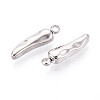 304 Stainless Steel Pendants LS-STAS-T065-77P-2