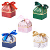 30 Sets 5 Colors Creative Portable Foldable Paper Box CON-MB0001-16-1