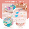 300Pcs 3 Style Transparent Resin Cabochons CRES-YS0001-05-5