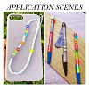 100Pcs 5 Styles Transparent Acrylic Beads TACR-TA0001-54D-9