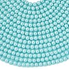 Eco-Friendly Dyed Glass Pearl Round Beads Strands HY-A002-4mm-RB104-3