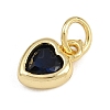 Brass with Cubic Zirconia Pendants KK-A269-67C-G-2