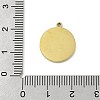 304 Stainless Steel Enamel Pendants STAS-U039-11G-3