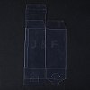 Rectangle Transparent Plastic PVC Box Gift Packaging CON-F013-01G-2