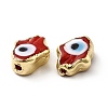 Handmade Evil Eye Lampwork Beads LAMP-F026-03H-2