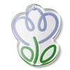 Transparent Acrylic Pendants MACR-Q160-02F-2