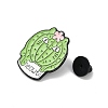 Fanny Cactus Cat Shaped Enamel Pins JEWB-R001-05EB-04-3