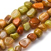 Natural Agate Beads Strands G-RM241227-05-5