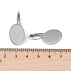 304 Stainless Steel Hoop Earrings Findings STAS-K278-08A-P-3
