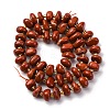 Natural Red Jaseper Beads Strands G-RM250109-A8-4
