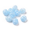 Opaque Acrylic Beads OACR-C013-10F-1