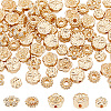 DICOSMETIC 80Pcs 5 Style Rack Plating Alloy Beads FIND-DC0001-47-1