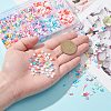 50G 10 Styles Handmade Polymer Clay Cabochons CLAY-CJ0001-73-4