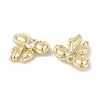 Brass Micro Pave Clear Cubic Zirconia Pendants LS-KK-L212-05G-2
