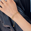 304 Stainless Steel Cable Chain Bracelets WG59DA4-01-4