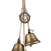 Iron Bell Pendant Decoration HJEW-JM02241-4