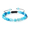Bohemian Style Natural Banded Agate/Striped Adjustable Braided Bracelets for Women JX4238-5-1