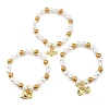 Brass Stretch Bracelets BJEW-C098-06-4