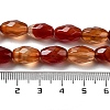 Natural Red Agate Beads Strands G-P520-C21-01-5
