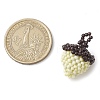 Beaded Acorn Charms PALLOY-MZ00448-2