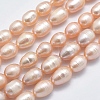 Natural Cultured Freshwater Pearl Beads Strands PEAR-F007-85A-01A-X-1