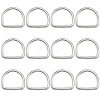 304 Stainless Steel D Rings STAS-CP0001-05C-1