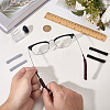 Polyester Eyeglasses Ear Grip AJEW-CN0006-70A-3