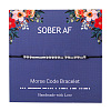 Sober AF Morse Code Bracelets FS-WG6A0C8-13-1