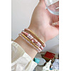 Boho Style Imitation Leather Cord Multi-strand Bracelets for Women WGE9E9B-03-1