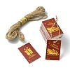 100Pcs Rectangle Paper Gift Tags CDIS-FS0001-19A-1