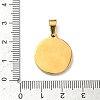 304 Stainless Steel Enamel Pendants STAS-H255-01C-G-3