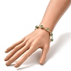 Healing Power Natural Green Aventurine Beaded Bracelets for Men Women X1-BJEW-TA00012-02-3