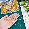 480Pcs 12 Styles Iron Bead Caps Kits IFIN-ME0001-33-3