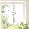 1Pc Alloy Planet Moon Hanging Ornaments AJEW-CN0001-06-6