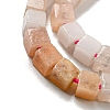 Natural Pink Aventurine Beads Strands G-C129-A06-01-4