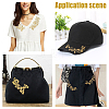 4 Style Polyester Computerized Embroidery Sew on Cloth Patches PATC-NB0001-01-7