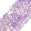 Natural Lavender Amethyst Beads Strands G-C268-A03-8x10mm-2