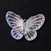 Transparent Resin Pendants RESI-C004-01-4