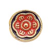Chinese Style Alloy Enamel Beads ENAM-L015-26A-G-5
