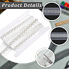 4Yards Polyester Lace Ribbon SRIB-GF0001-73A-02-6