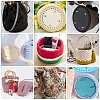   3Pcs 3 Style Imitation Leather Bag Bottom DIY-PH0006-75B-3