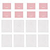 100Pcs Folding Flower Printed Paper Display Header Cards CDIS-TA0001-46C-3