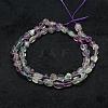 Natural Fluorite Beads Strands G-F521-48-2