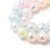 Plating Natural Selenite Beads Strands G-G120-A01-02-05-3
