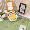 16Pcs Iron Display Easel Stands for Photo Frames ODIS-WA0001-02-5