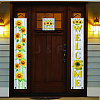 Polyester Hanging Sign for Home Office Front Door Porch Decorations HJEW-WH0023-007-4