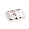 Alloy with Iron Slider Buckles FIND-WH0072-90C-P-2