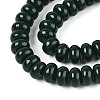 Opaque Spray Painted Glass Beads GLAA-ZX008-8mm-18X-3